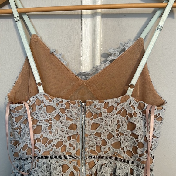 Light blue midi dress - Picture 7 of 7